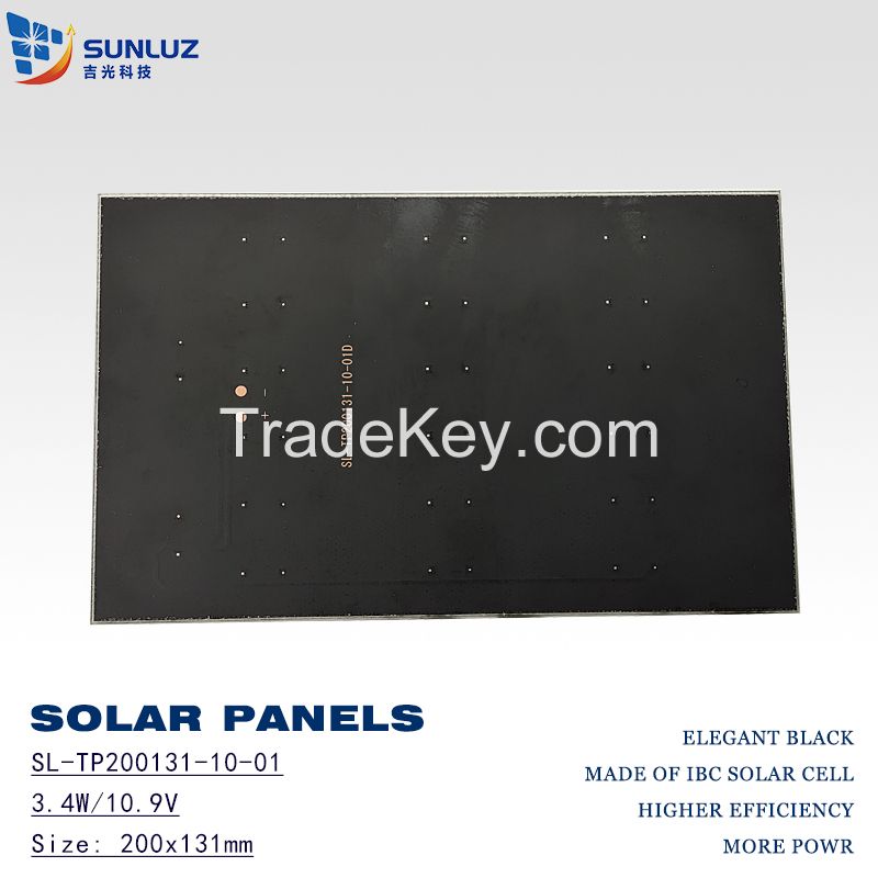 ETFE solar panel 3.4W 10.9V, ECTFE/ETFE solar panel