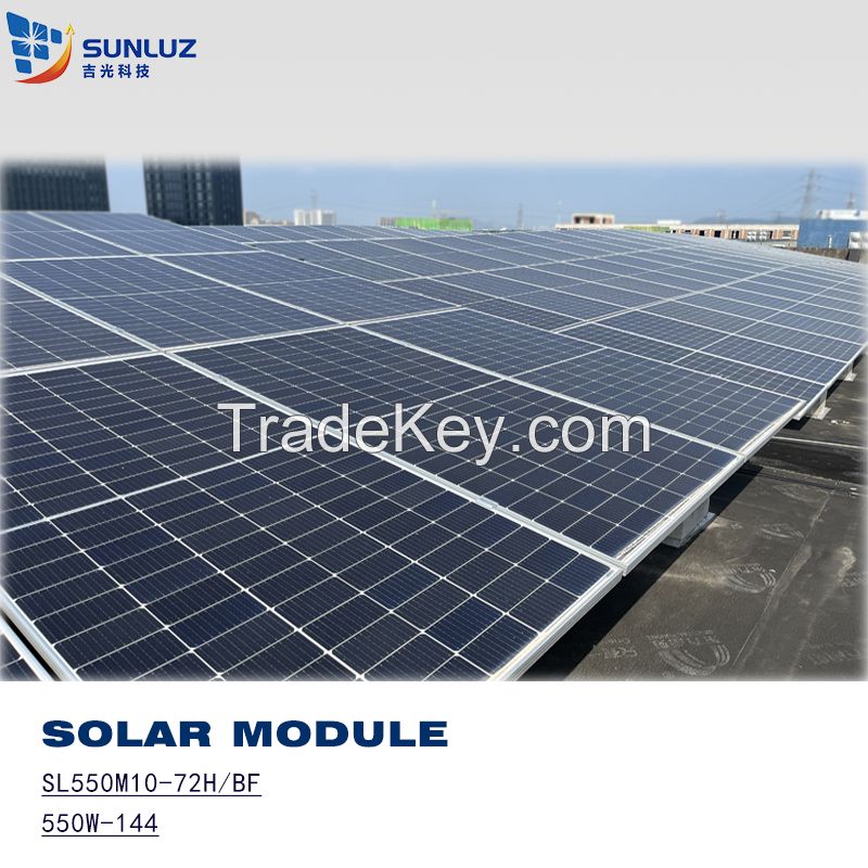 Photovoltaic Module 530W 540W 550W, Bifacial Series Mono Solar Panel