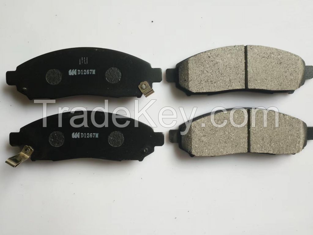  China break pad factory supplier genuine spare parts disc brake assembly car brake pad for Suzuki, Nissan 