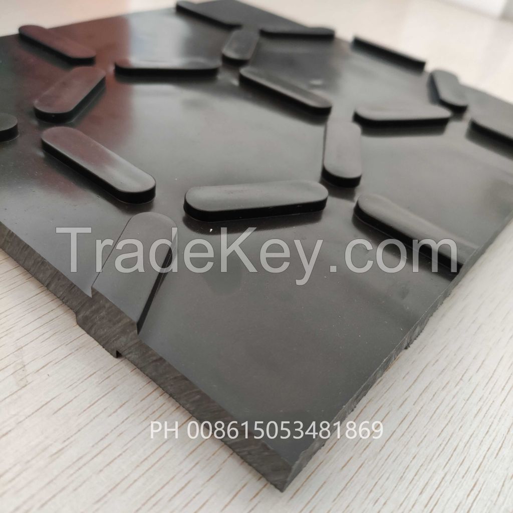 durable HDPE plastic fround protection mat with black color