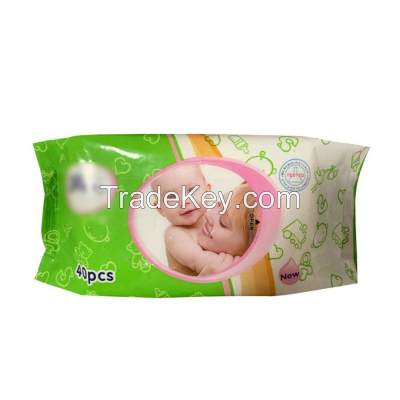 40pcs Skincare Baby Wipes