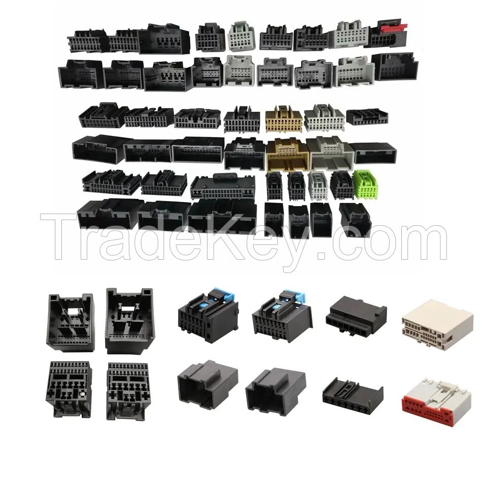 Automotive wiring harness connectors