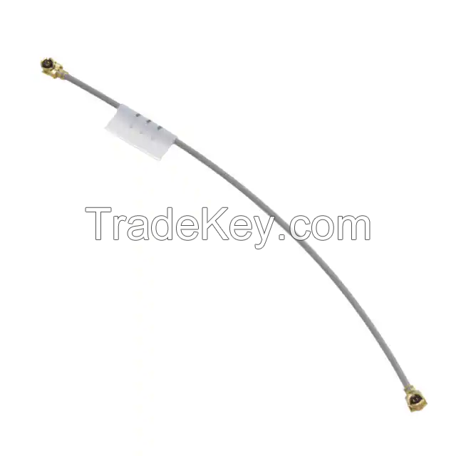 U.FL (UMCC), IPEX MHF1 Plug, Right Angle Female to U.FL (UMCC), IPEX MHF1 Plug, Right Angle 1.13mm OD Coaxial Cable