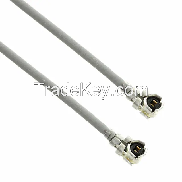 U.FL (UMCC), AMC Plug, Right Angle Female to U.FL (UMCC), AMC Plug, Right Angle 1.13mm OD Coaxial Cable