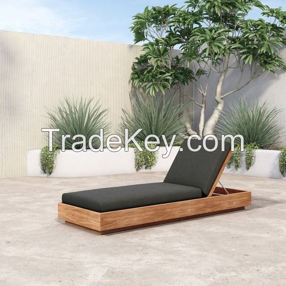 Outdoor Sun Lounger Cushion ( Can Custo Design )