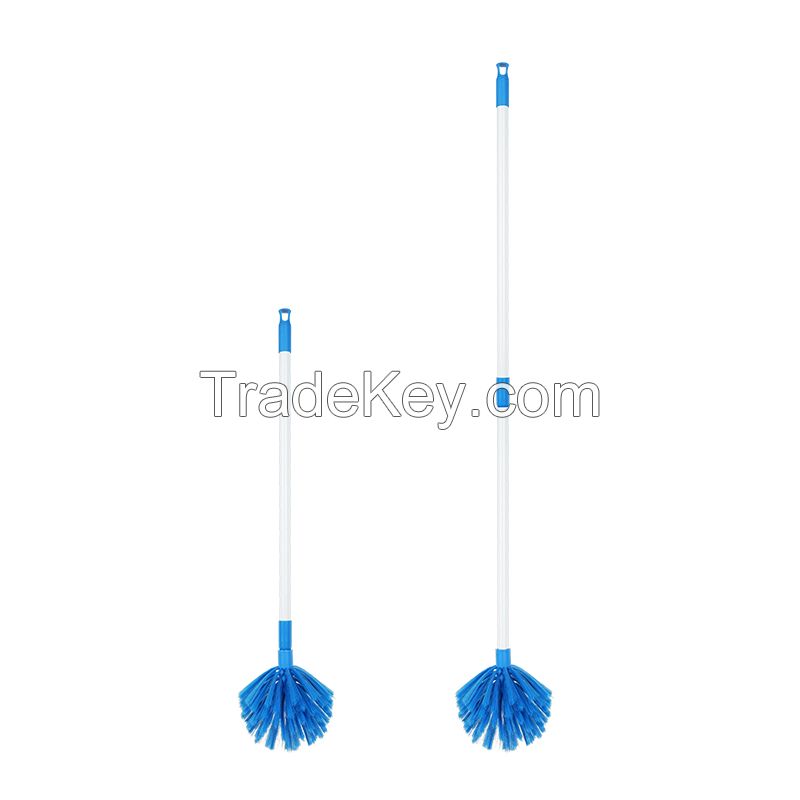 Professional washable cobweb duster brush head cobweb broom ceiling fan duster with telescopic Lightweight thread handle