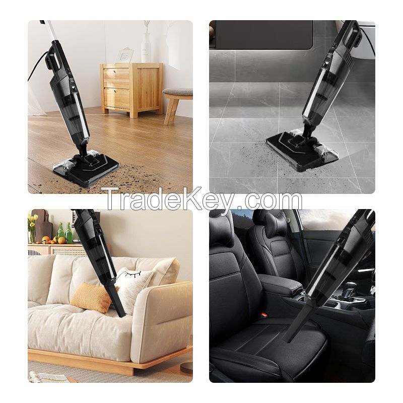 3 in 1 Corded Multifunction Lightweight Electric Wet and Dry Stick Vacuum Cleaner With Mop