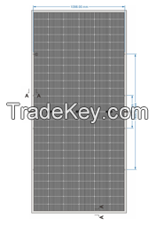 M10 MBB,N-Tpye TopCon 156 half cells 610W-630W  bifacial solar module