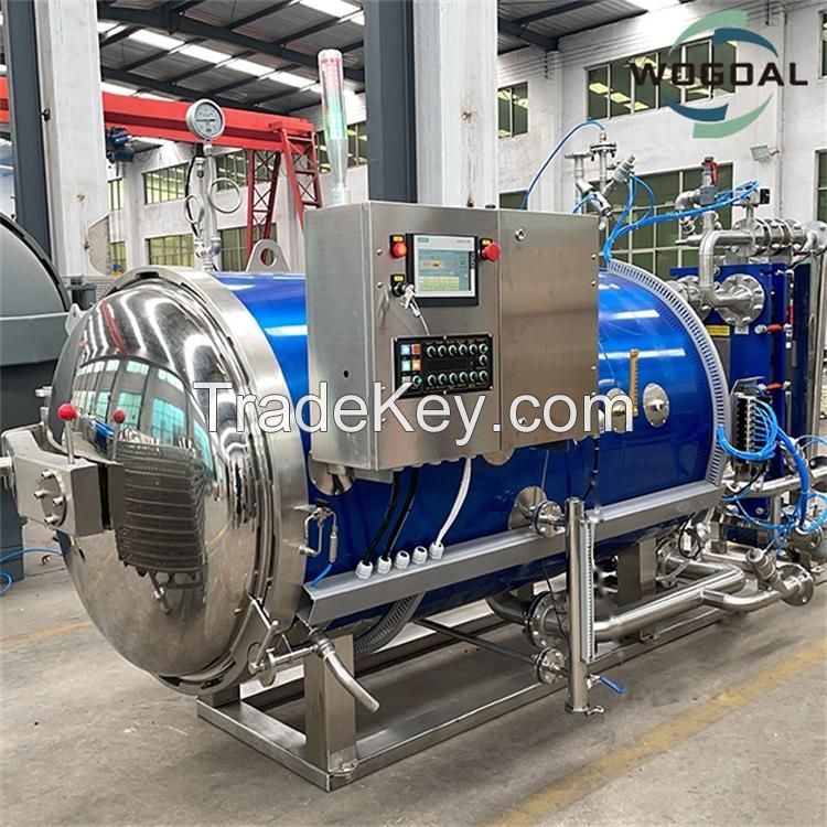 Factory price sterilizing machine for food product autoclave industrial