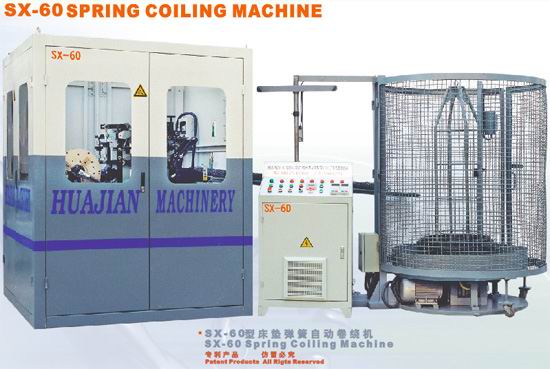 SX-60 SPRING COILING MACHINE