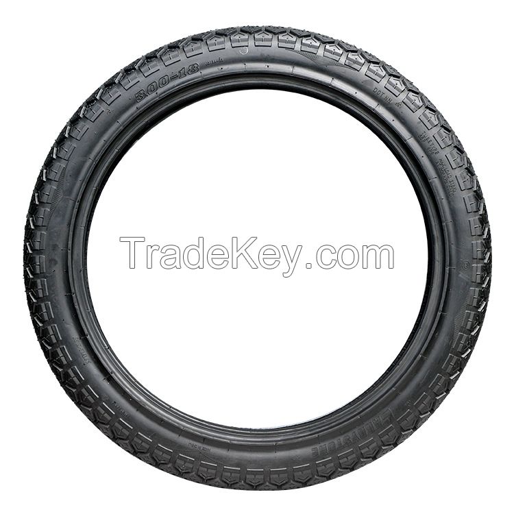 Motorcycle Tire 3.00-18 J818A Thickened Tire FB Vacuum Tyre