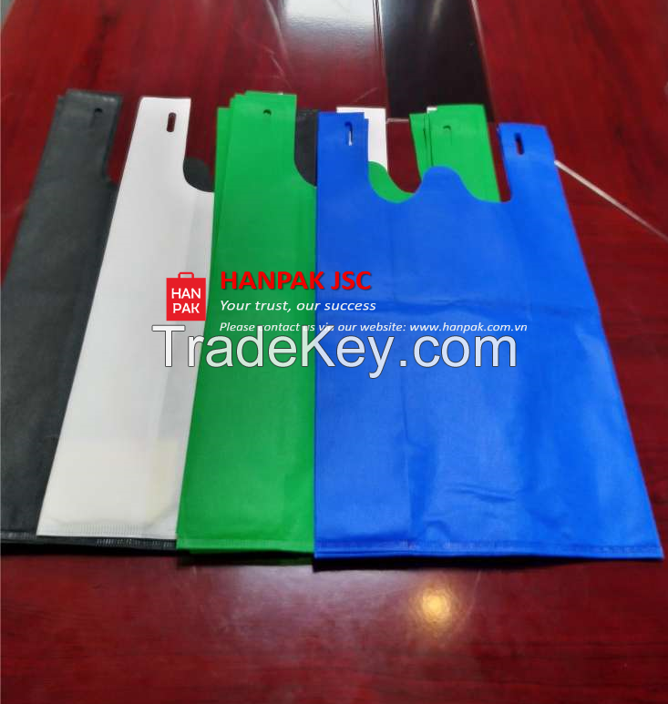 Hanpak Food Storage PP non-woven bags from Manufacturer Plastic come from Vietnam OEM Customized needs