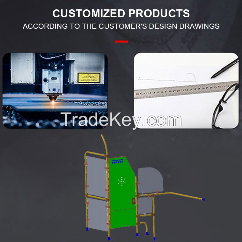 Ordering products can be contacted by email..The driving isolation protective equipment is actually accounted according to the customer's design drawings.