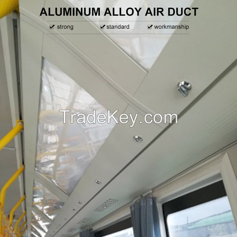 Ordering products can be contacted by email..The aluminum alloy air duct is actually accounted according to the customer's design drawings.