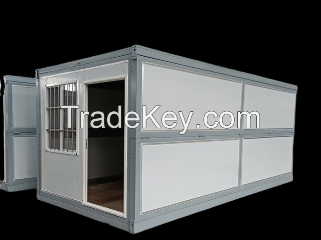 Prefab Portable Mobile Folding Container Cabin/house Readymade Modern 2 Bedroom 20ft Foldable Container