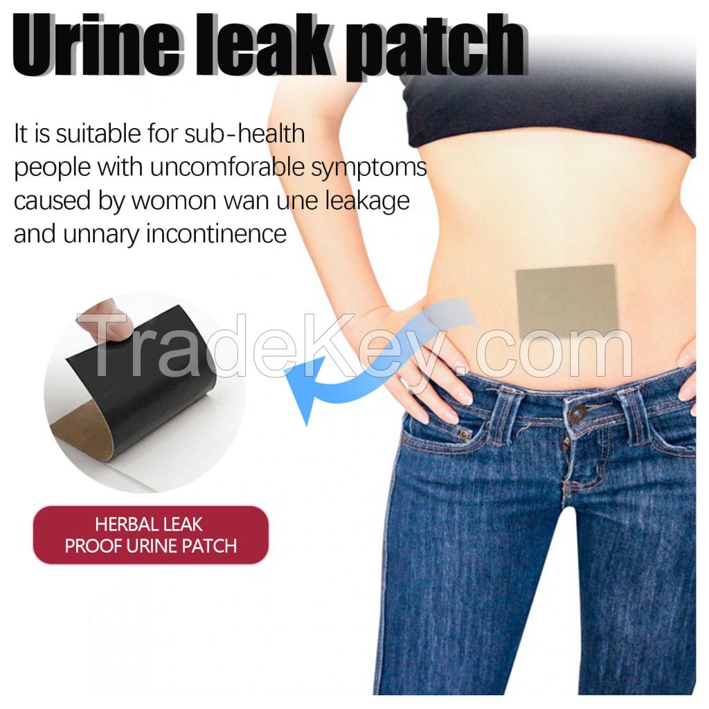 6pcs herbal urinary incontinence control patch bladder leakage patch to help reduce leaks frequency