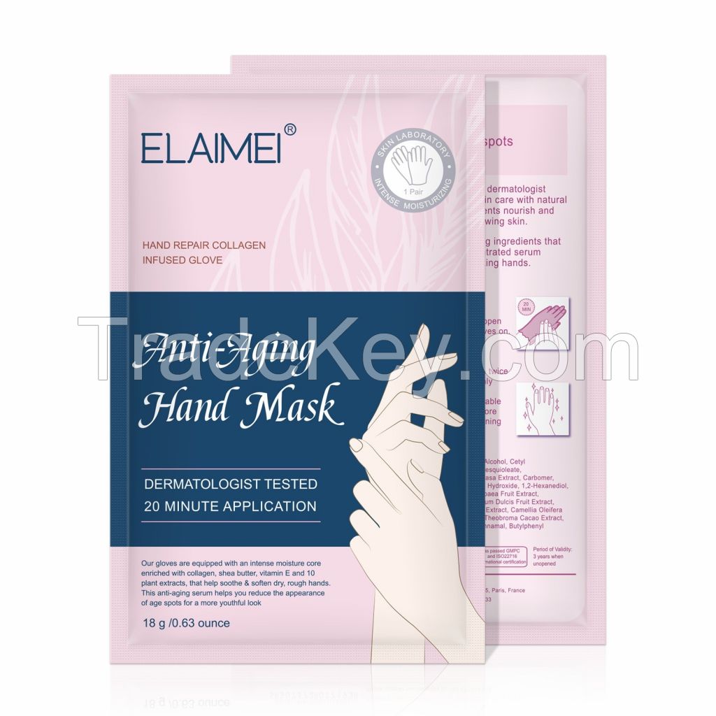 Plant Essence Moisturizing Hand Mask for Dry Cracked and Aging Hands