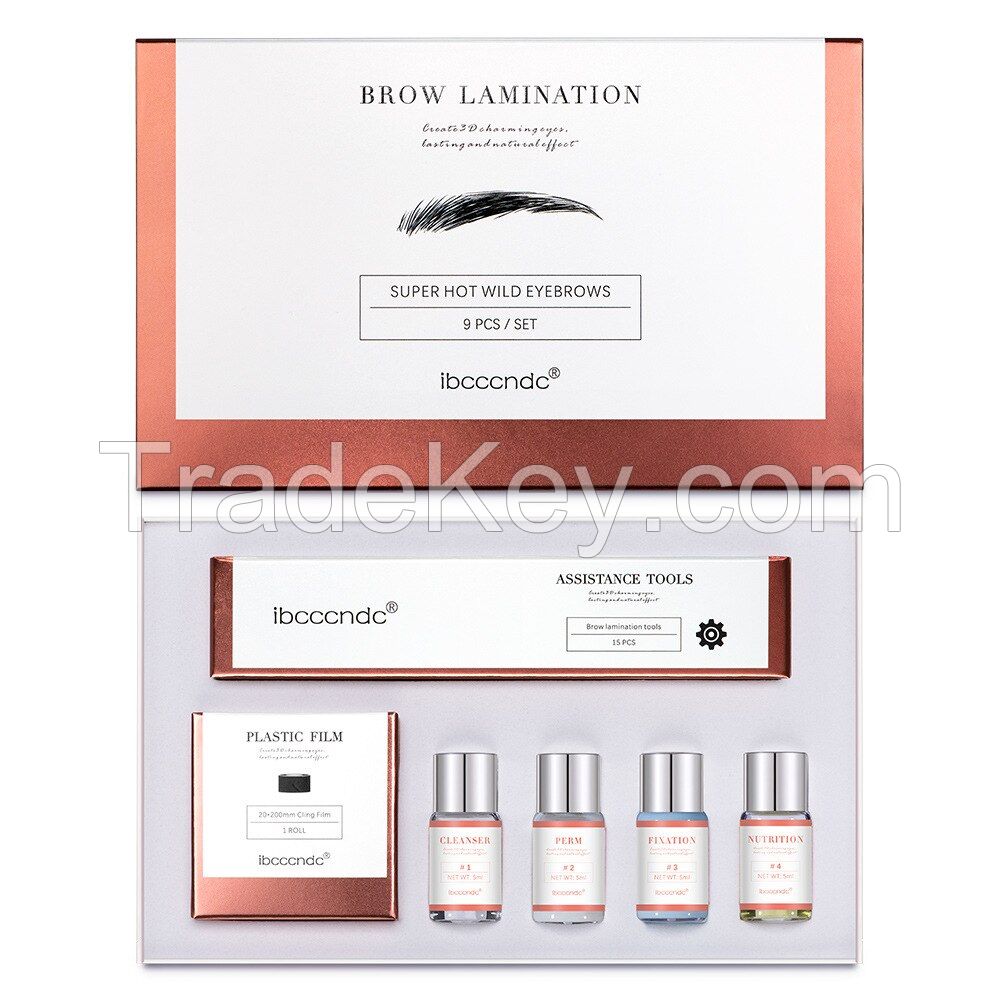 Instant DIY Eye Brow Lift Kit At Home DIY Perm Eyebrow Lamination Kit for Your Brows