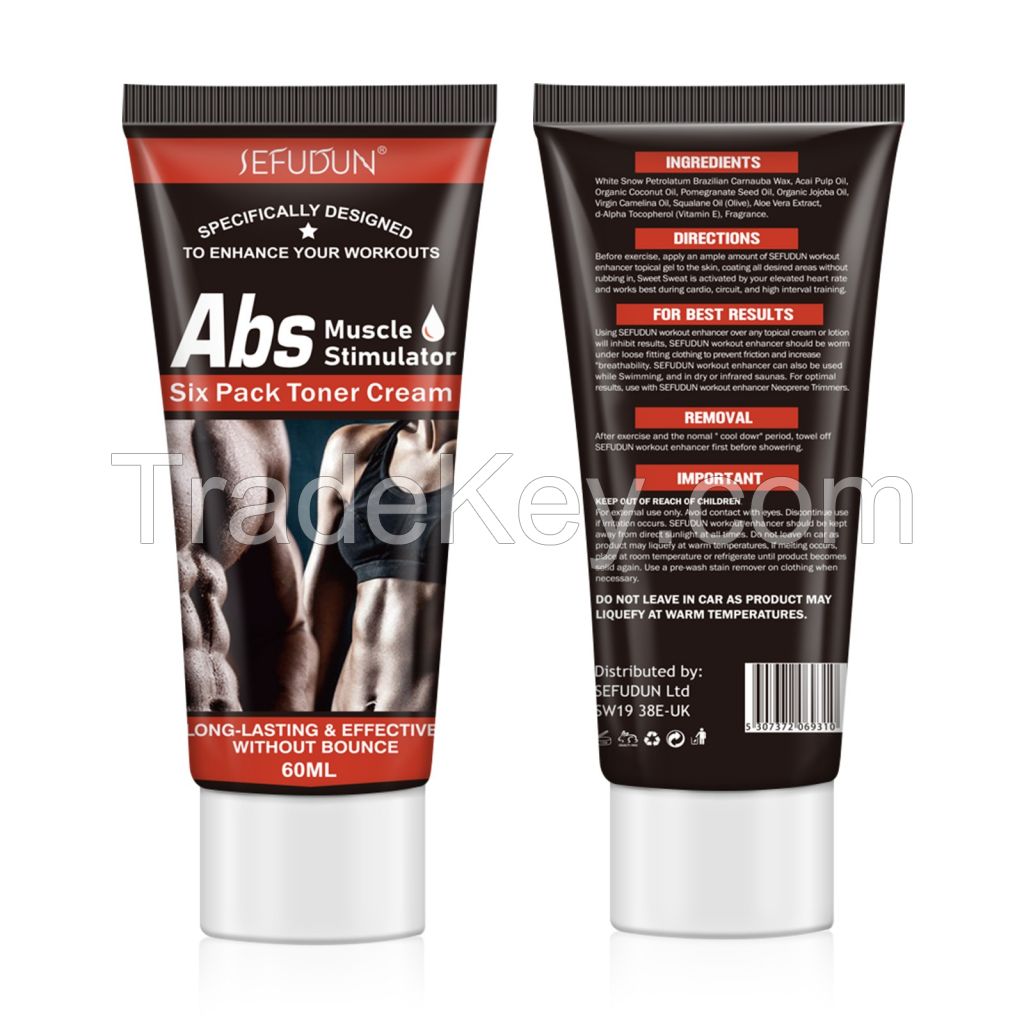 Men's Slimming Cream for Abdominal Muscles,Abdominal Firming Fat Burning Cream to Enhance Sculpting and Tighten