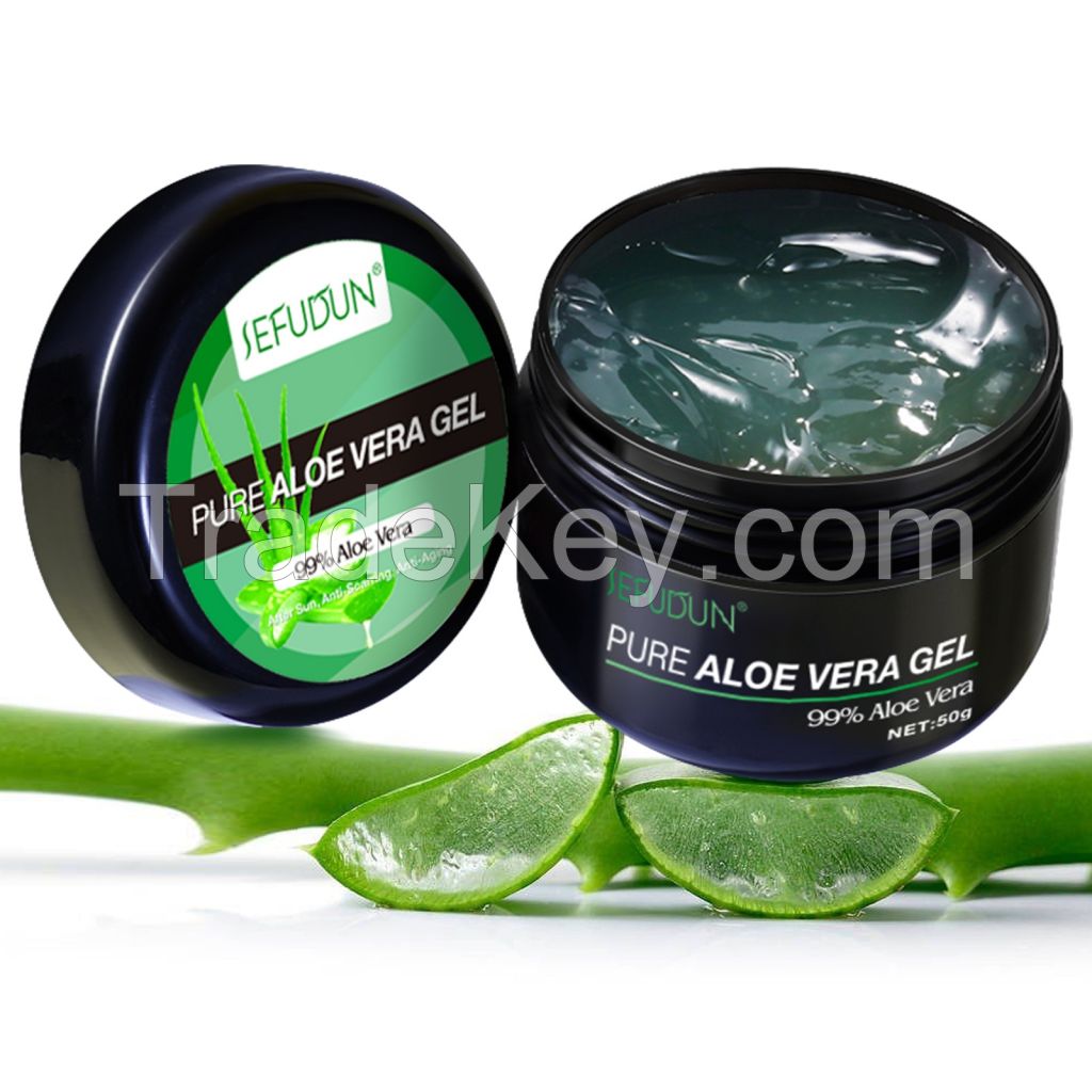 Natural Pure Organic Aloe Vera Gel for Face Skin Moisturizing