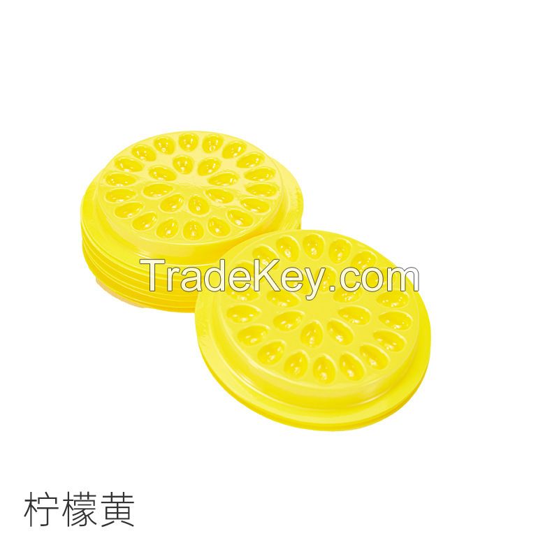 Disposable Adhesive Pallet,Plastic Flower Shape Glue Pad False Eyelashes Glue Holder