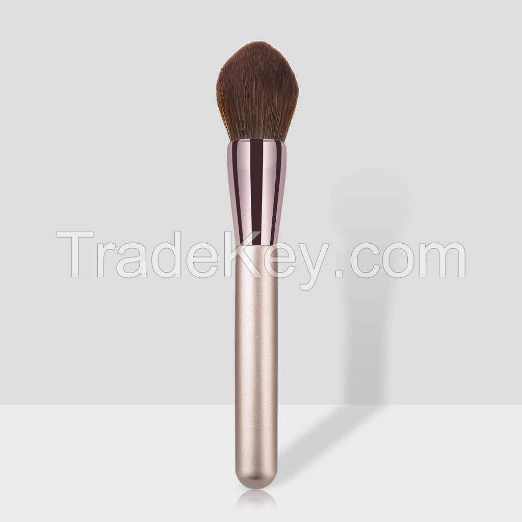 Flame Top Loose Powder Foundation Brush for Makeup,Premium Makeup Face Brush for Liquid,Cream,Powder