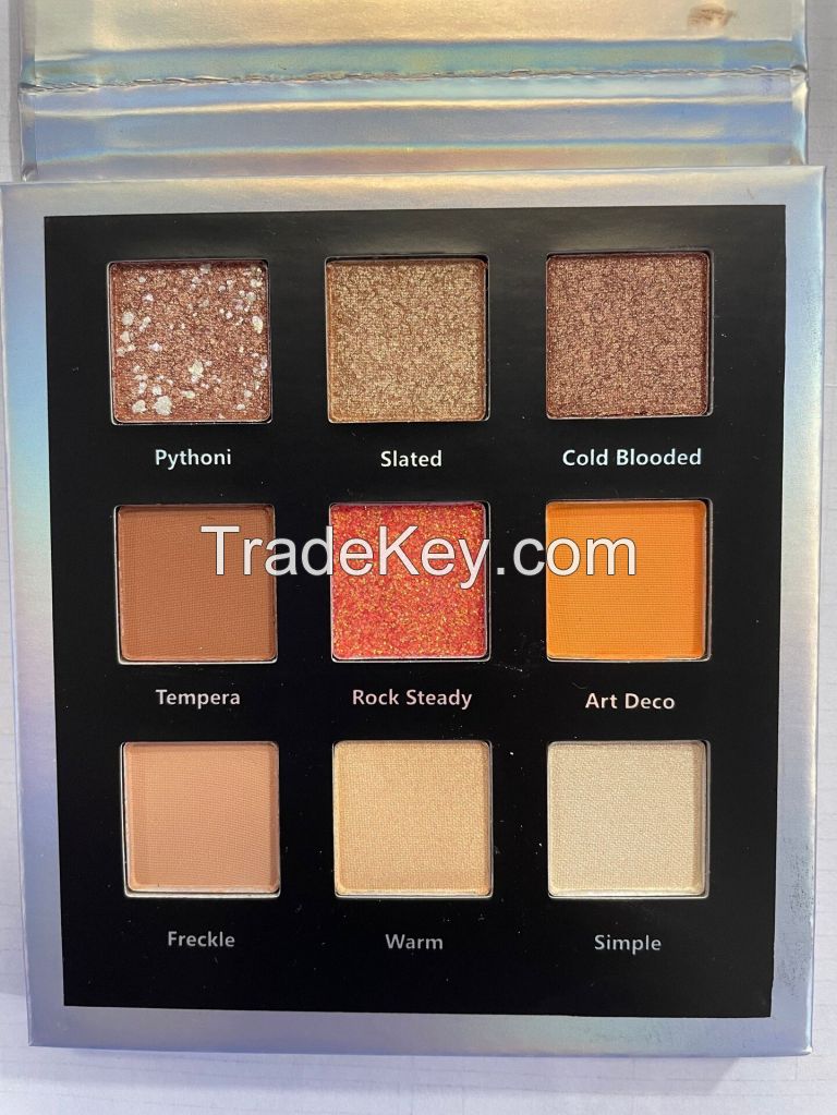 Eyeshadow Palette Highly Pigmented Matte Shimmer Long Lasting Natural Colors Eye Shadow Palette Makeup with Custom Logo