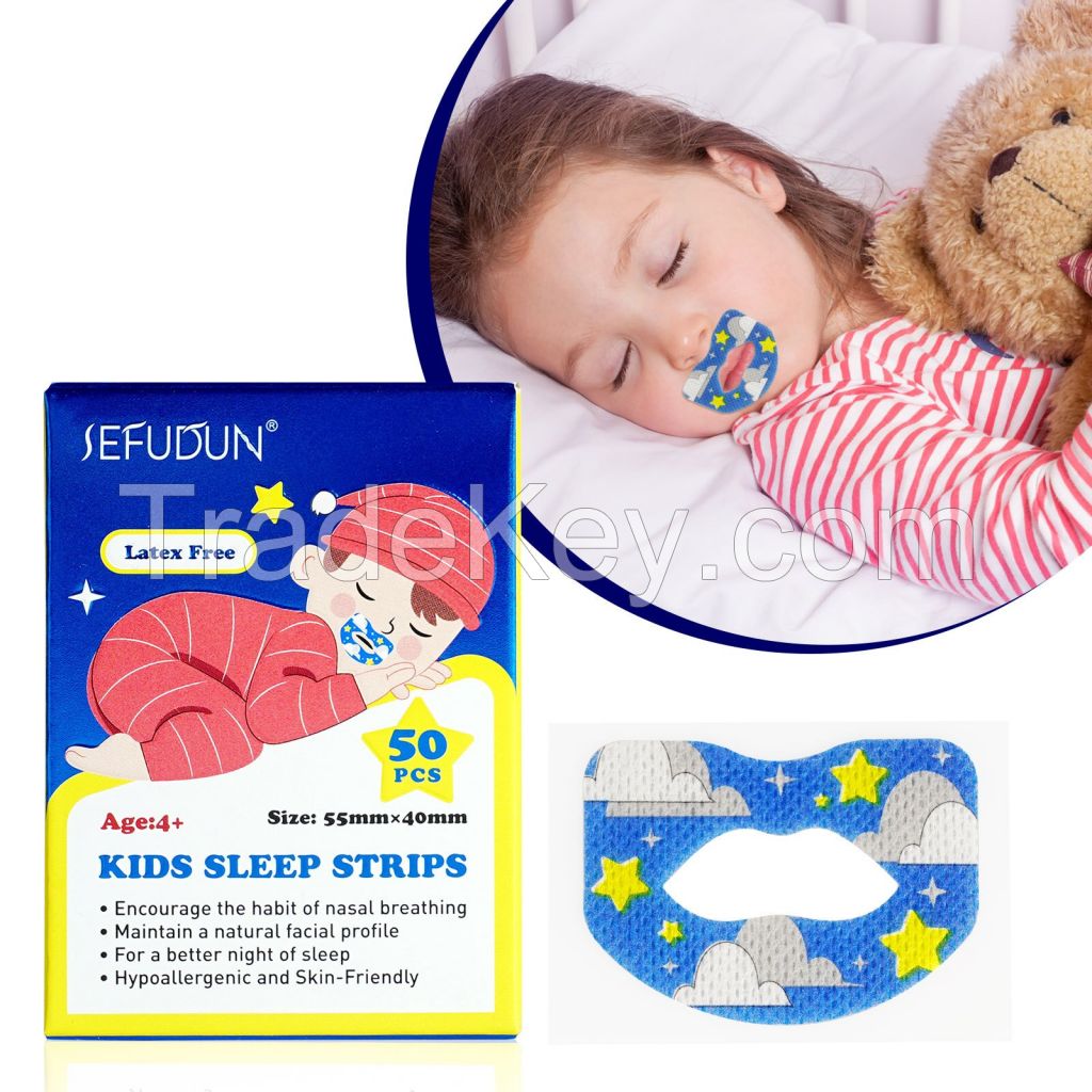 Kids Sleep Strips,Child Nasal Strips,Mouth Tape for Sleeping for Improved Breathing and Snoring Relief