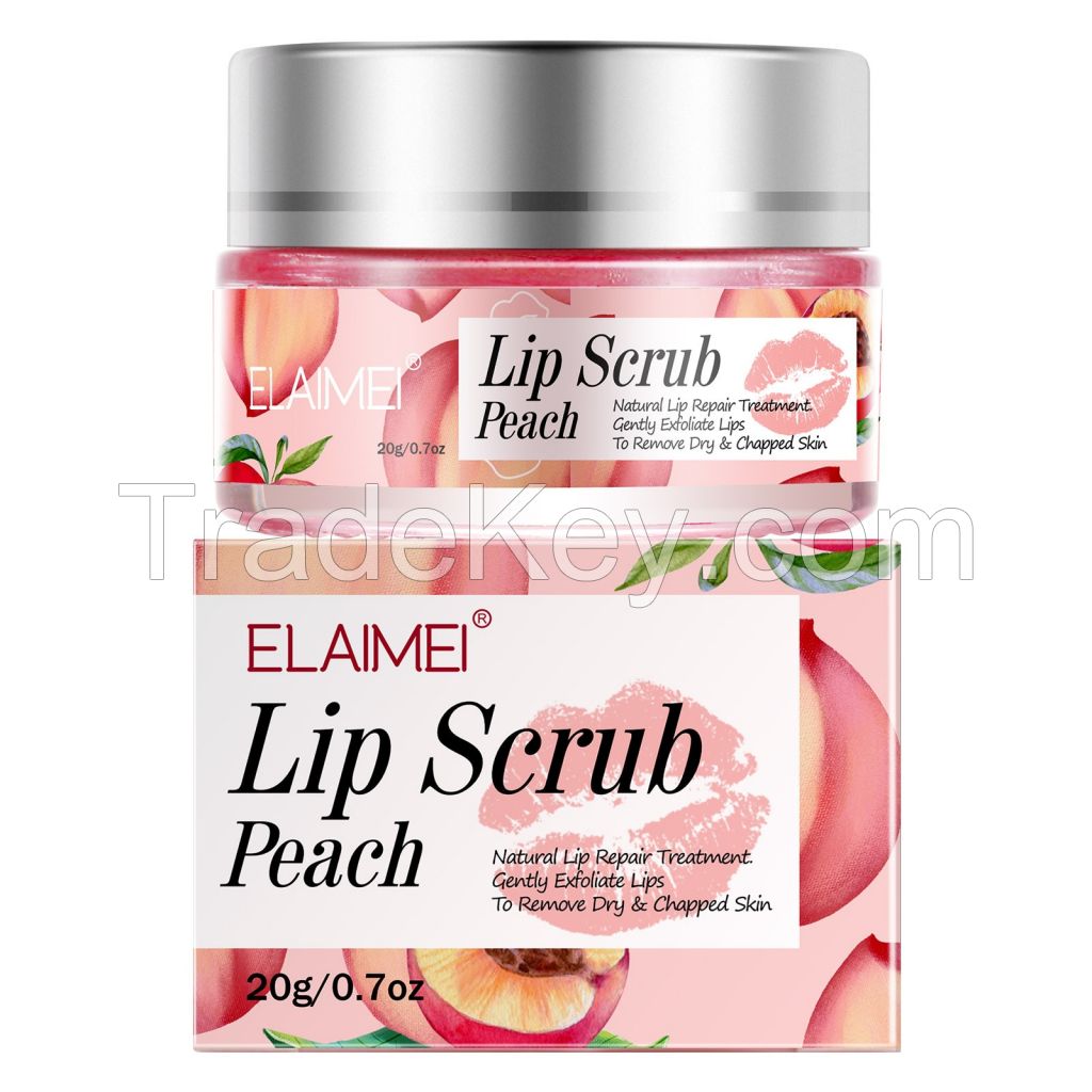 Exfoliating Lipscrub, Lip Scrubs Exfoliator &amp; Moisturizer for Dark Lips To Remove Dead Skin and Reduce Fine Lines and Wrinkles