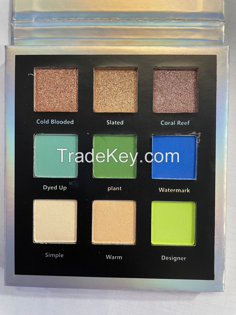 Eyeshadow Palette Highly Pigmented Matte Shimmer Long Lasting Natural Colors Eye Shadow Palette Makeup with Custom Logo