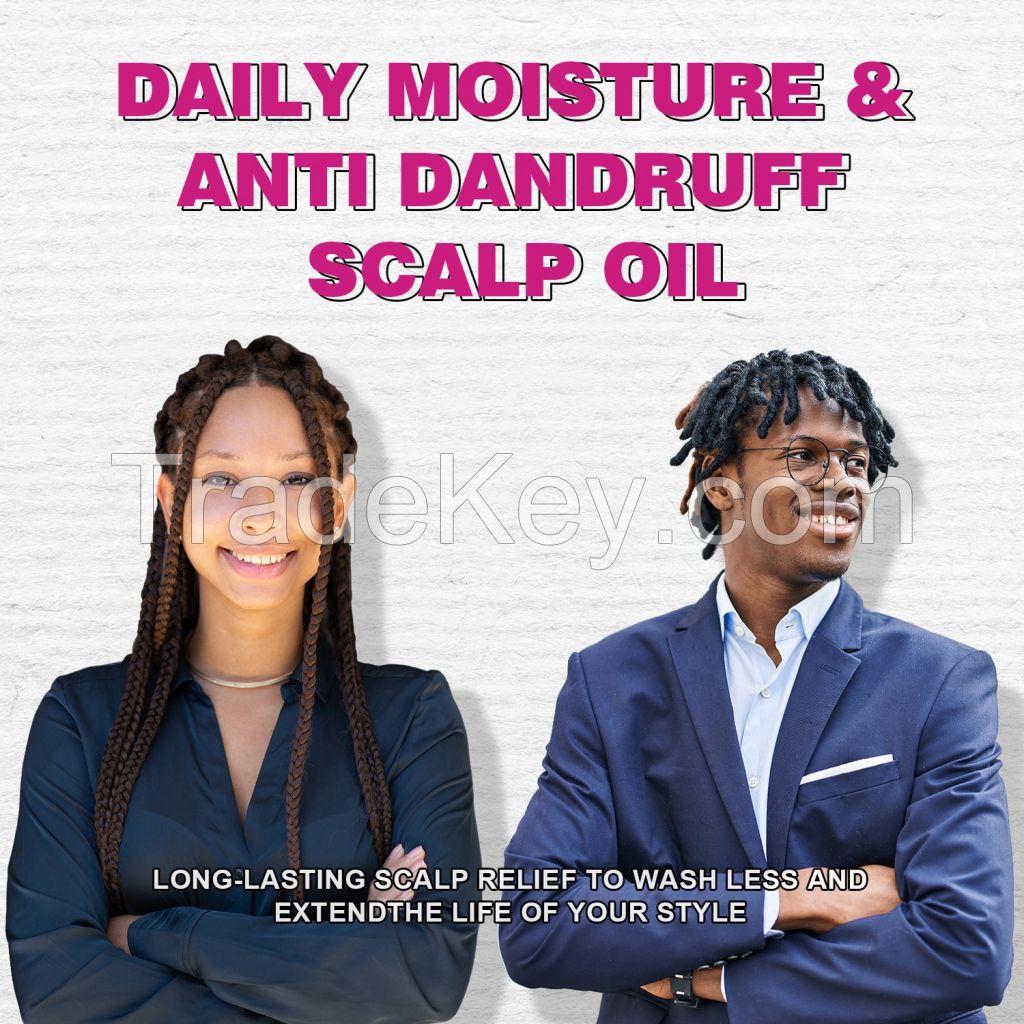 Hair Scalp Oil Hair Treatment Shampoo for Scalp Itchiness and Dandruff Removal with Nourishing and Smoothing Effects