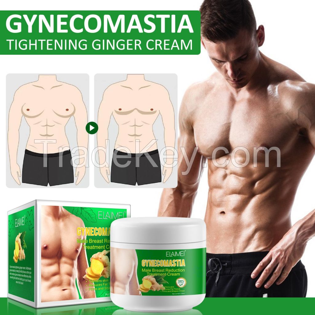 Gynecomastia Treatment,Men&#039;s Tightening and Firming Cream Slimming Cream for Chest and Pectoral Muscle Care