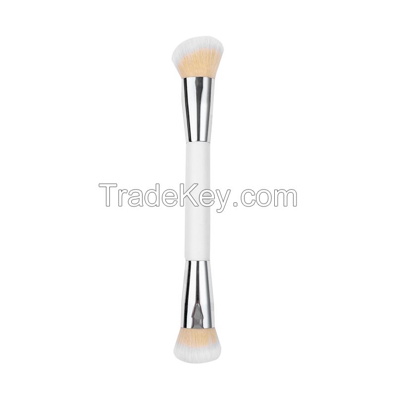 Dual-ended Foundation Brush Concealler Brush Blending Buffing Foundation Cream Powder