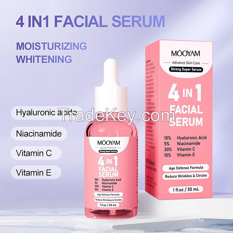 Hyaluronic Acid Niacinamide Vitamin C & E Anti Aging Facial Serum