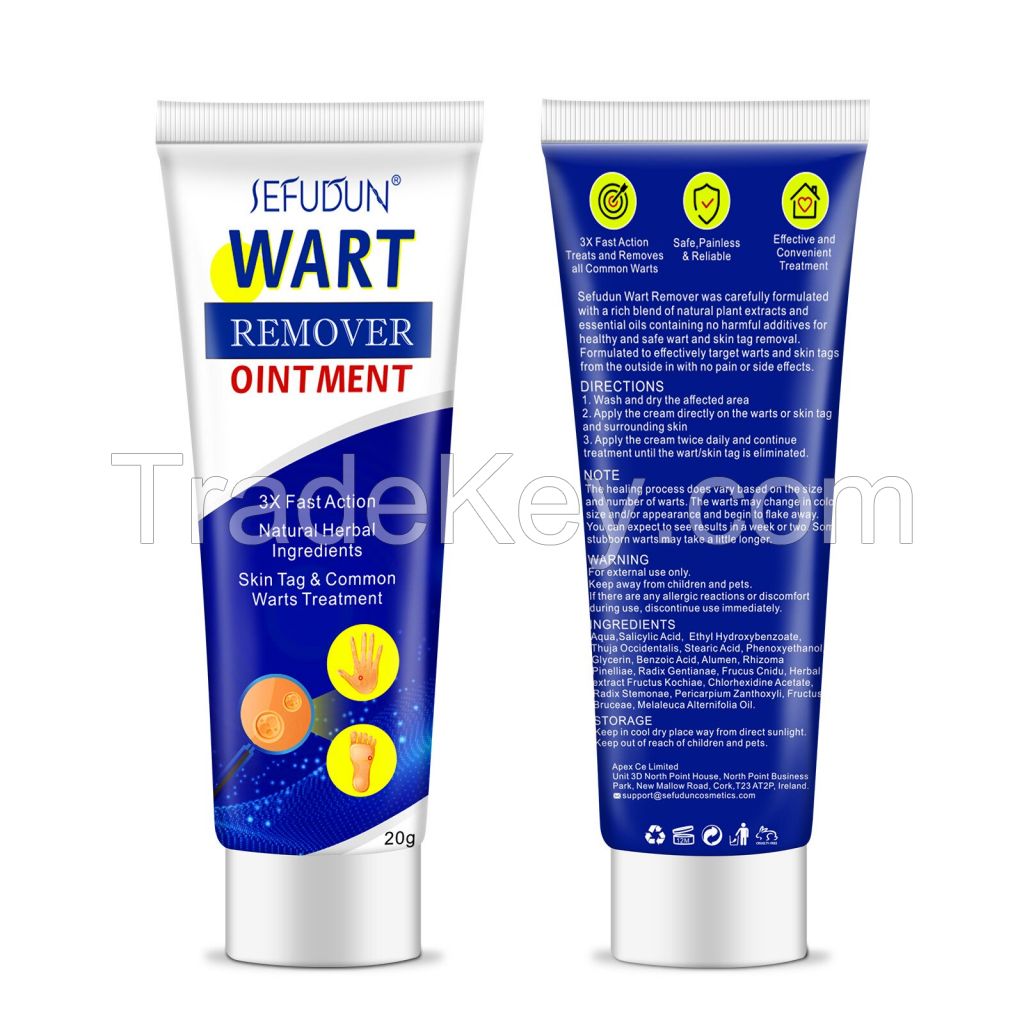 20g Wart Removal Cream Wart Remover Ointment for Face and Body