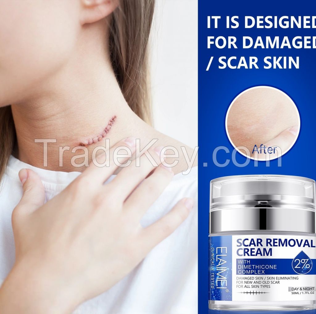 Body Scar Cream for Stretch Marks,Surgical Scars, Elaimei Scar Fading and Removal Cream for Old Scars