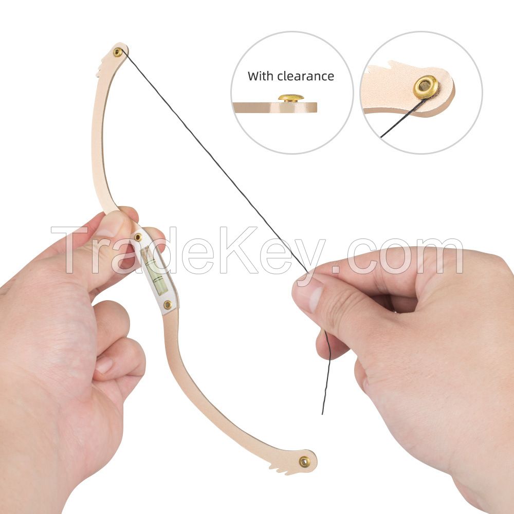 Reusable Eyebrow Positioning Tool,Eyebrow Tatoo Ruler Bow Horizontal Bead Mapping Ruler