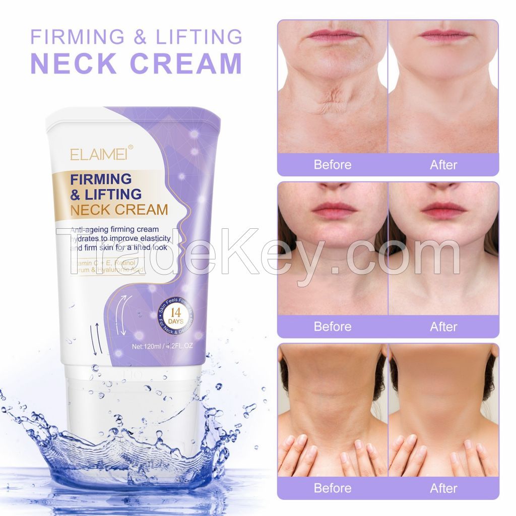Anti Aging Neck Firming Cream for Tightening Lifting Sagging Skin and Wrinkles for Women