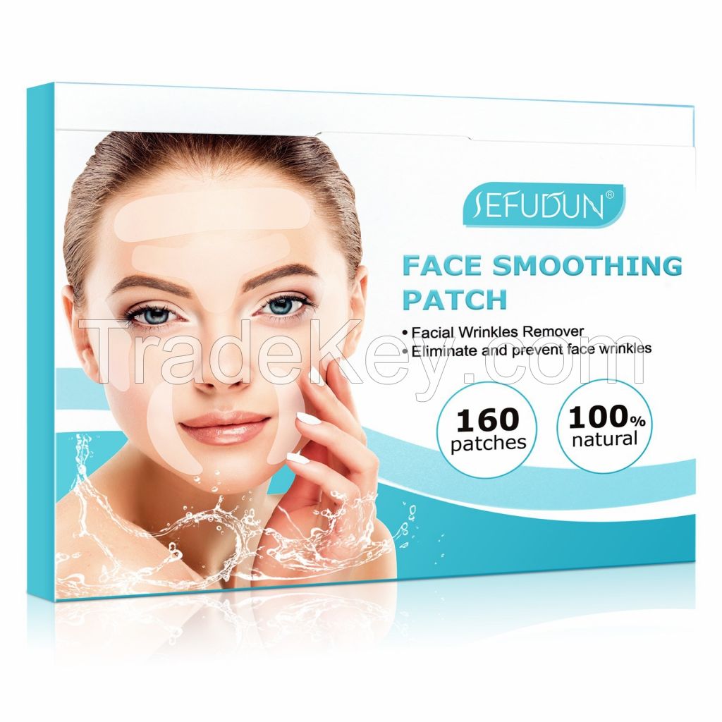 Forehead Face Wrinkle Patches,Whole Facial Wrinkle Patches to Reduce Fine Wrinkles, Frown and Smile Lines