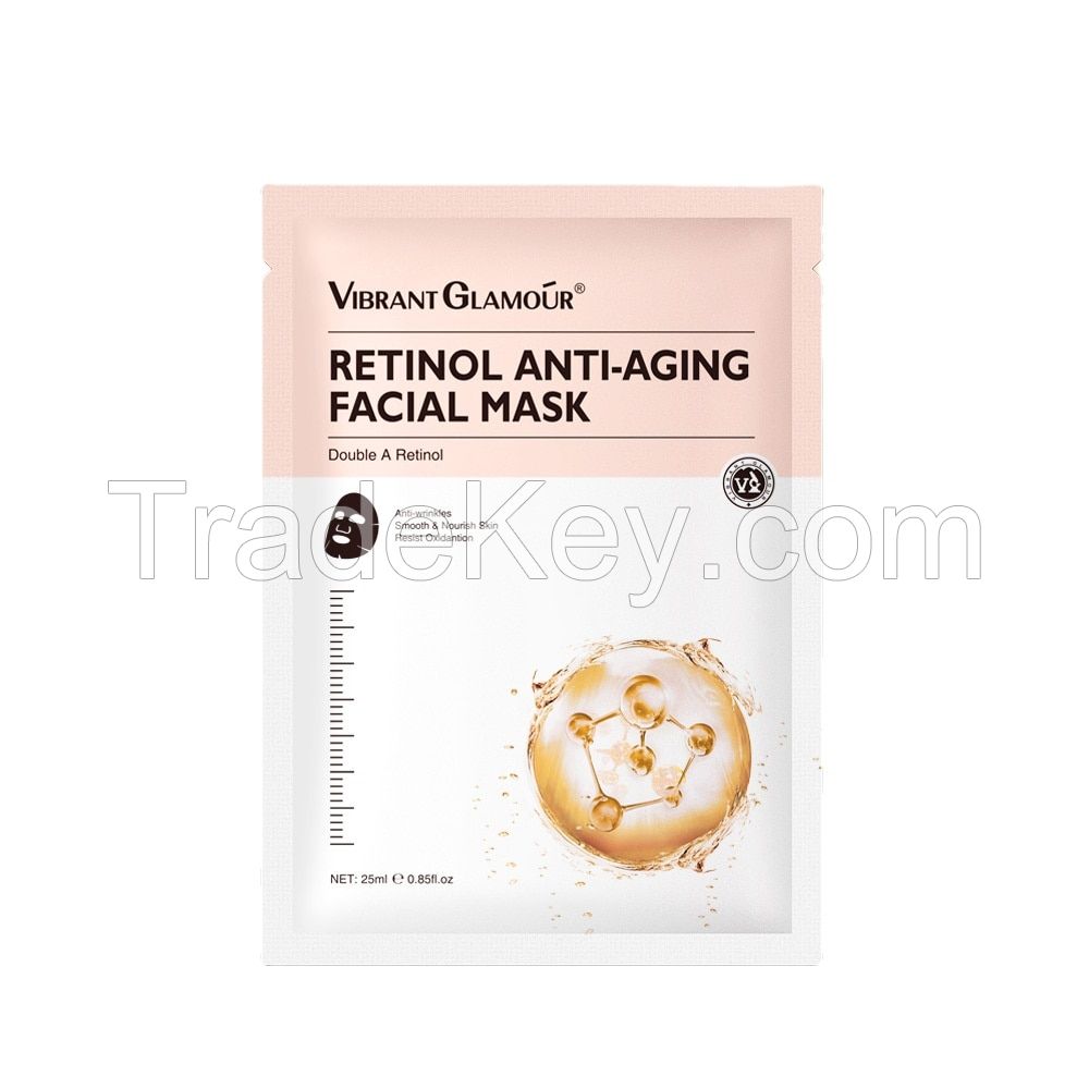 Anti Aging Face Mask,Retinol Facial Mask to Smooth Fine Lines and Tighten Skin