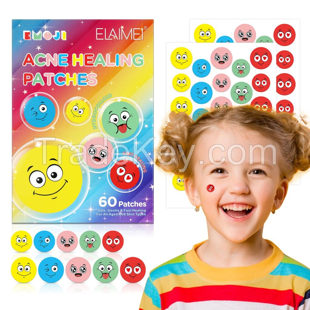 Acne Scabs Healing Patches Cute Stars Pimple Patches for Face, Acne Cover Patch with Hydrocolloid