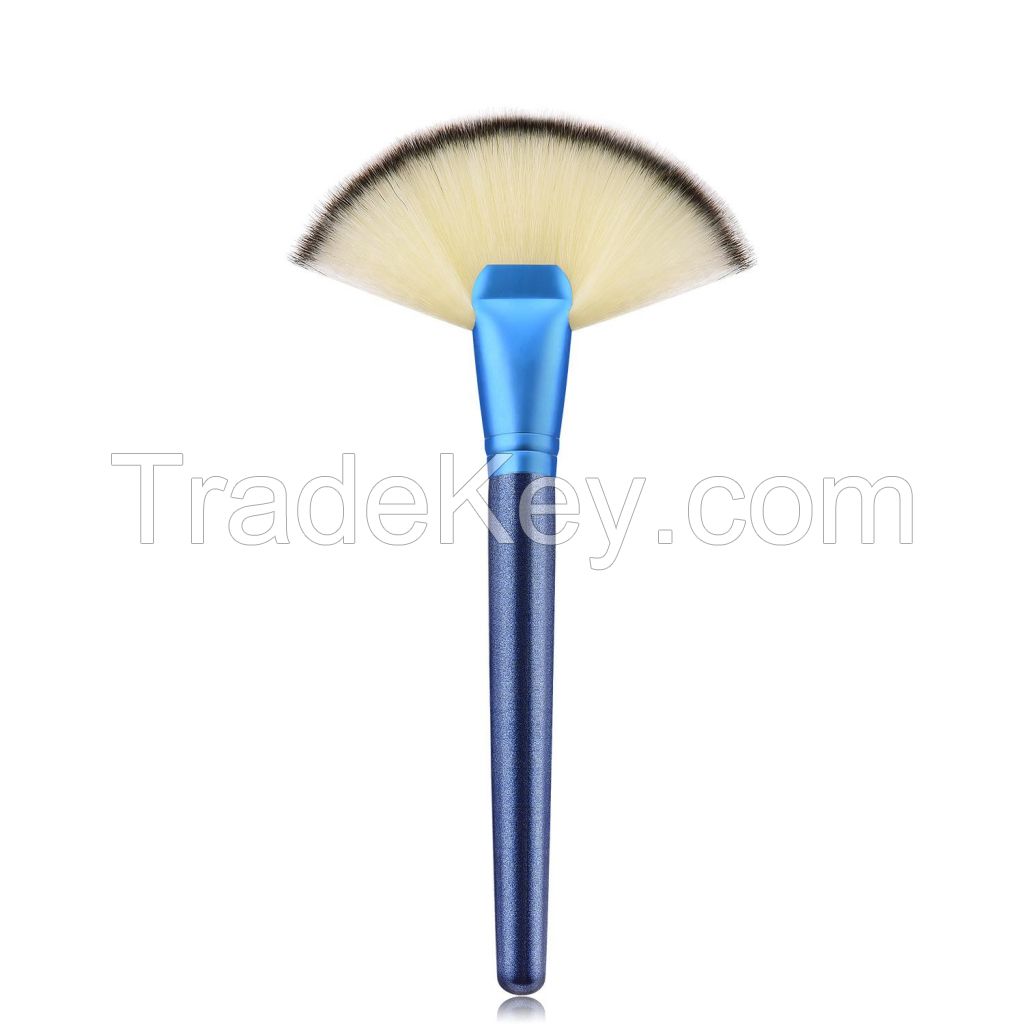Soft Fan Brushes Facial Acid Applicator Brush Cosmetic Makeup Applicator Tools