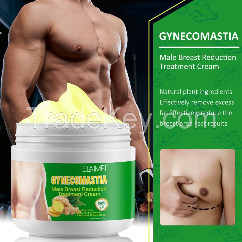 Gynecomastia Treatment,Men&#039;s Tightening and Firming Cream Slimming Cream for Chest and Pectoral Muscle Care