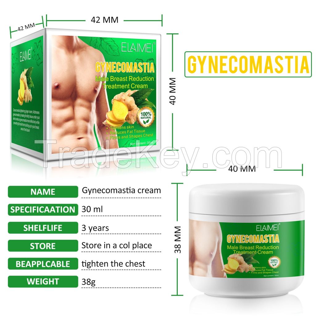 Gynecomastia Treatment,Men&#039;s Tightening and Firming Cream Slimming Cream for Chest and Pectoral Muscle Care