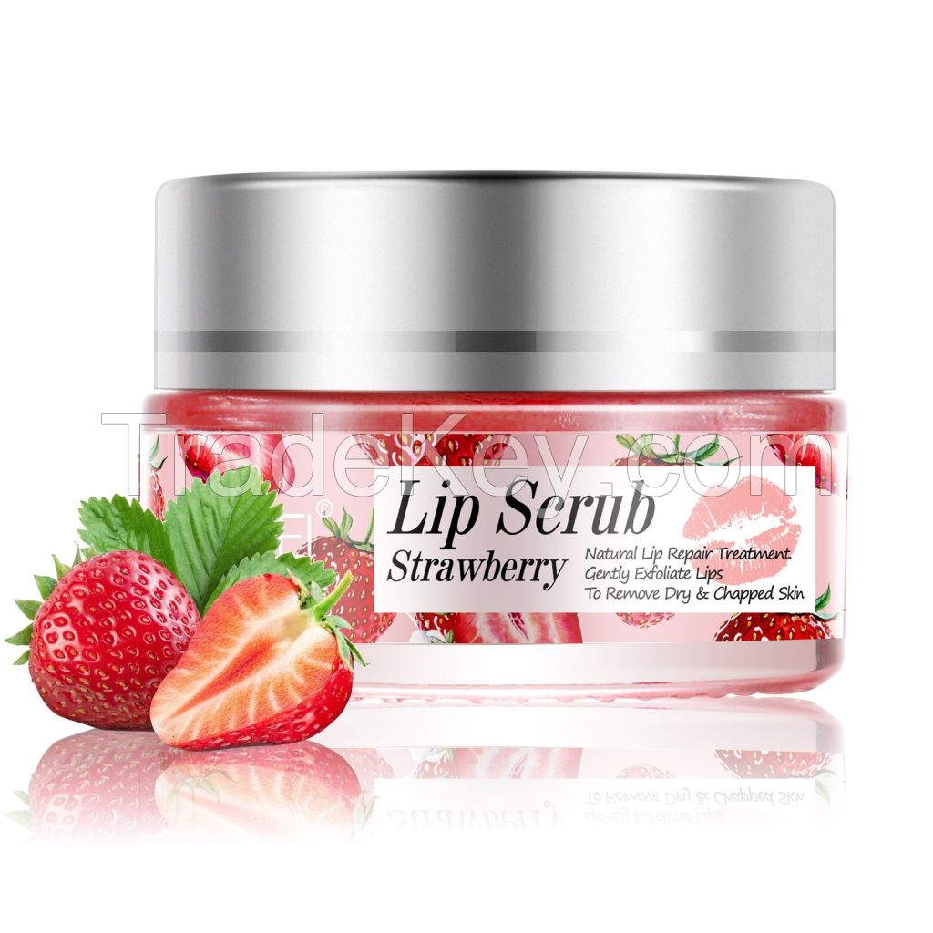 Exfoliating Lipscrub, Lip Scrubs Exfoliator & Moisturizer for Dark Lips To Remove Dead Skin and Reduce Fine Lines and Wrinkles
