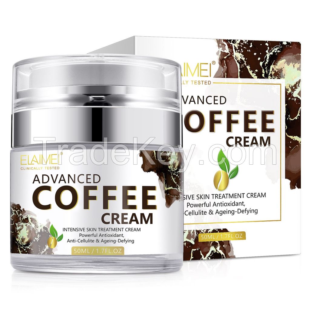 Pressed Coffee Moisturizer Face Cream for Women for Brightening and Repairing Dark Spots