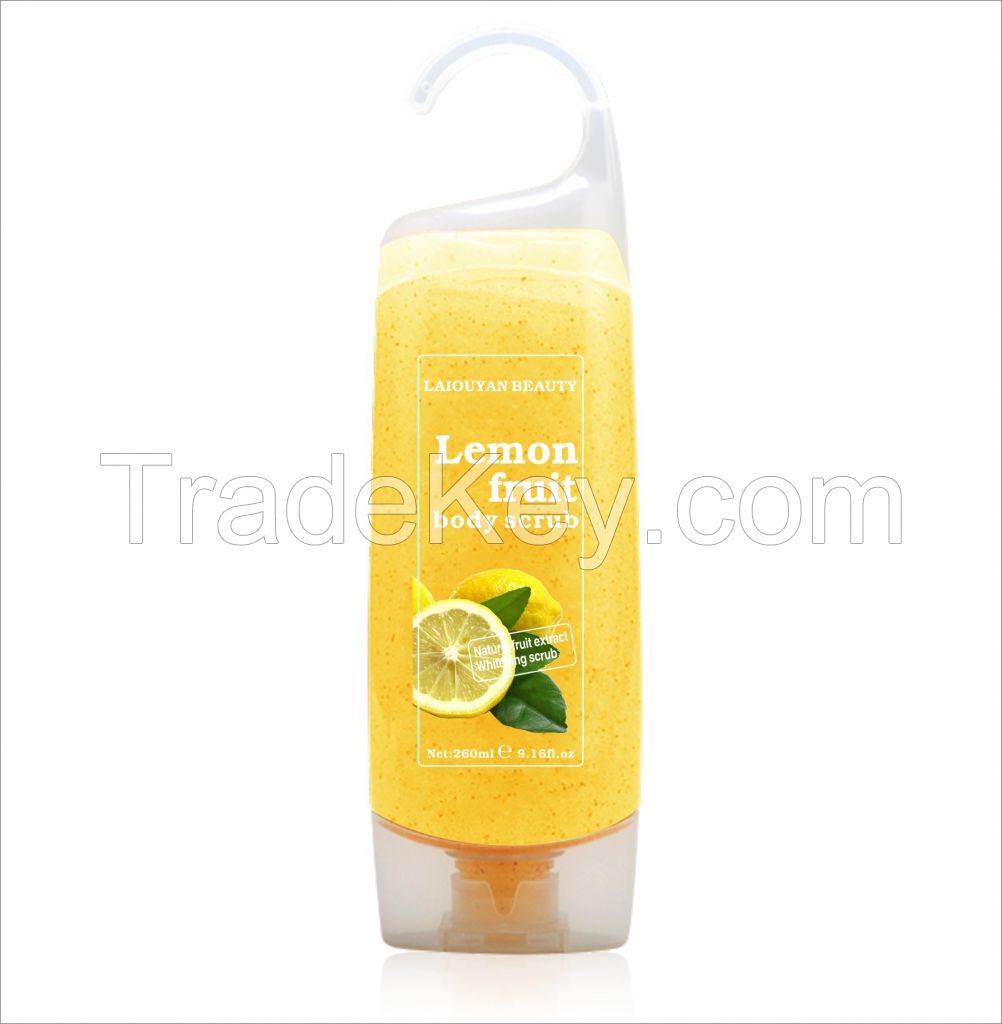 Hydrating and Exfoliating Shower Gel,NATURAL SPA 2-in-1 Gentle Soothing Body Scrub & Wash