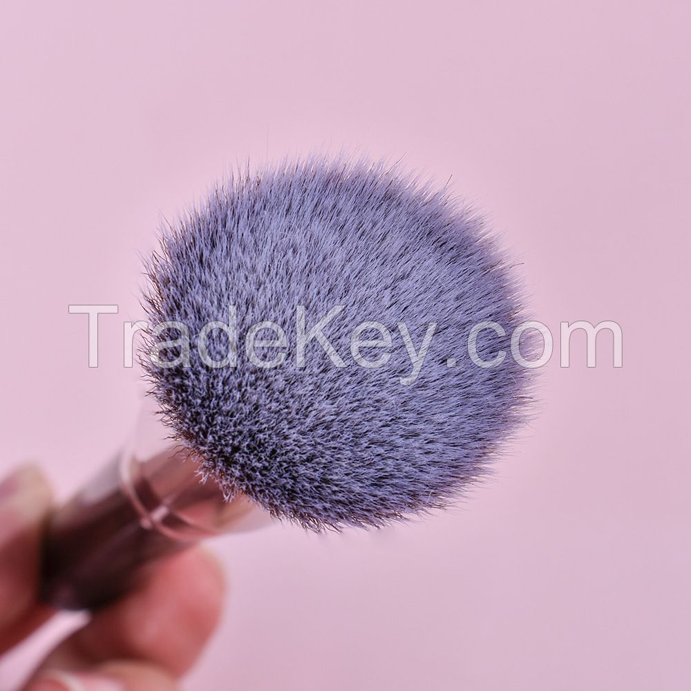 Flat Top Kabuki Foundation Brush for Liquid,Cream,Powder,Buffing,Blending