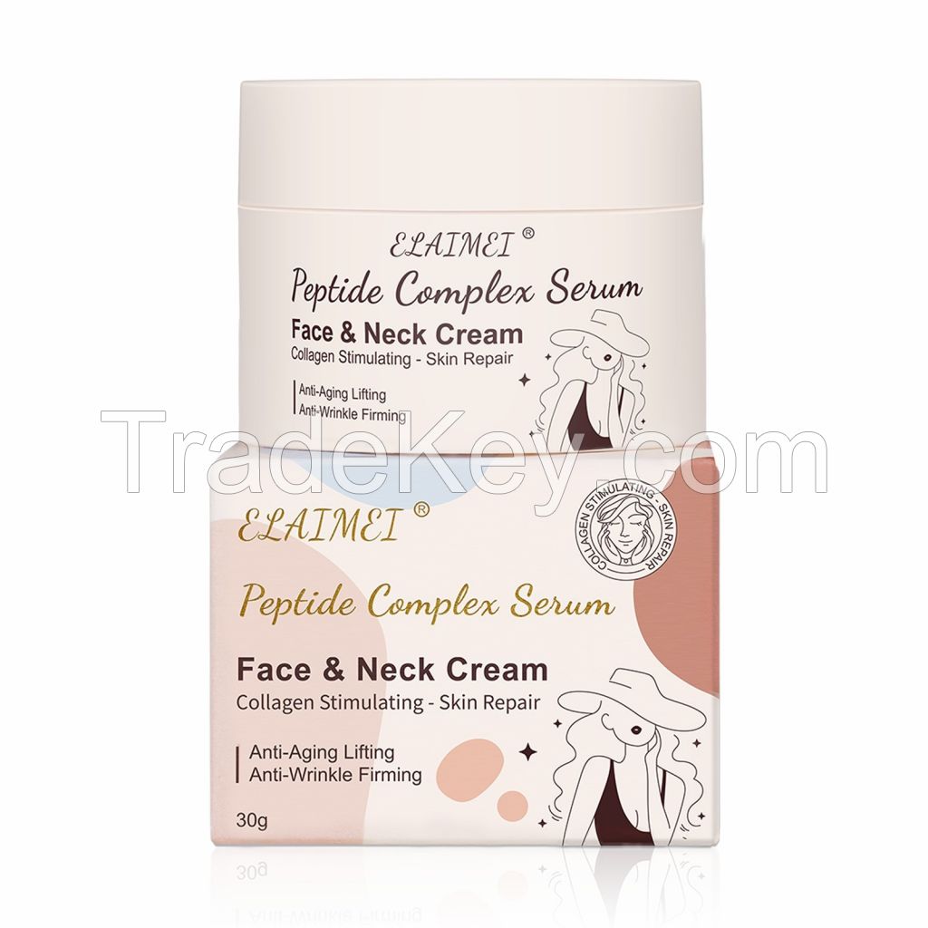 Peptide Firming Face Neck Creams for Tightening and Wrinkles for Older Women