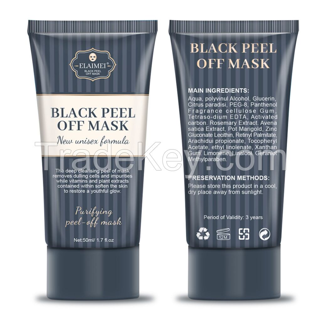 Herbal Refining Blackhead Peel Off Mask for Men